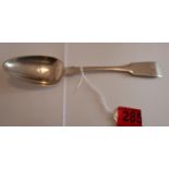 Scottish Provincial Silver Aberdeen William Spalding Table Spoon - 8 1/2" long.