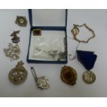Lot of Assorted Silver etc Jewellery.