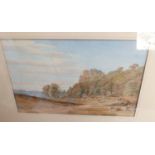 Victorian Watercolour of Stirling Castle - actual watercolour 19 1/2" x 12 1/4".