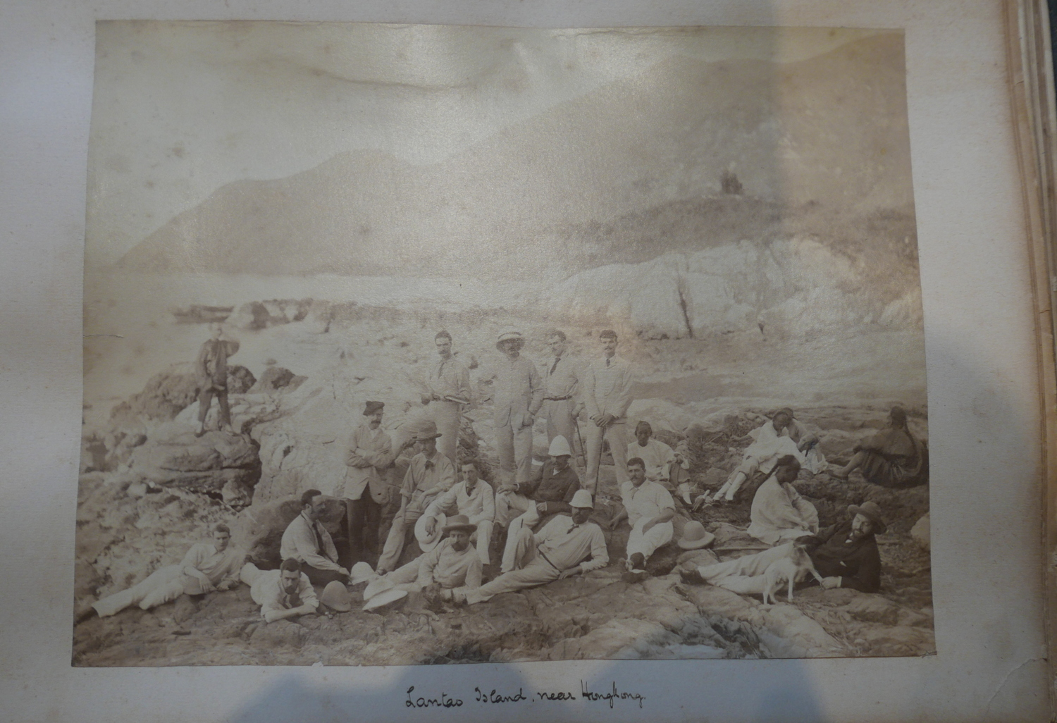 Antique Album of c1880-1900 Albumen Prints of Hong Kong and Singapore. - Image 16 of 25