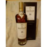 Macallan 18 year old Sherry Oak Cask (2018) 700ml 43%