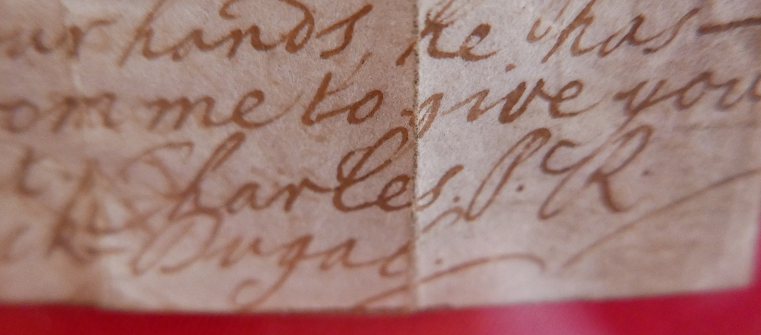 Charles Edward Stewart "Bonnie Prince Charlie" Promissory Note inscribed Paris 4th May 1747. - Image 6 of 7