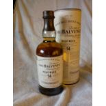 Bottle of Balvenie Whisky 14 year old peat week 1st Edition 2002 - 48.3%