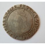 Elizabeth 1 Shilling Coin.