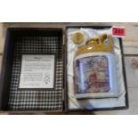 Boxed Robert Burns Rare Old Scotch Whisky Commemorative Flagon/Decanter