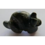 Han Dynasty or later Jade Animal Inro? Figure - 38mm long x 24mm tall.