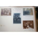 Large Album of Watercolours and Photographs of Fishing Trips in North Uist and Shetland c1908.