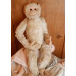 Vintage Farnell Alpha Toys Monkey 19" tall.