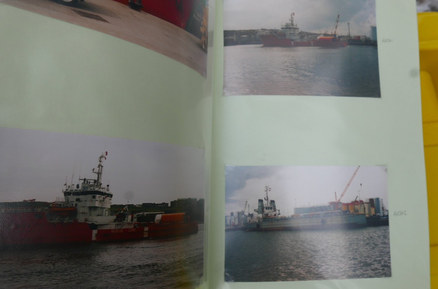 Lot of 4 Albums of Royal Navy Ship Photo's, Aberdeen Harbour etc. - Image 5 of 7