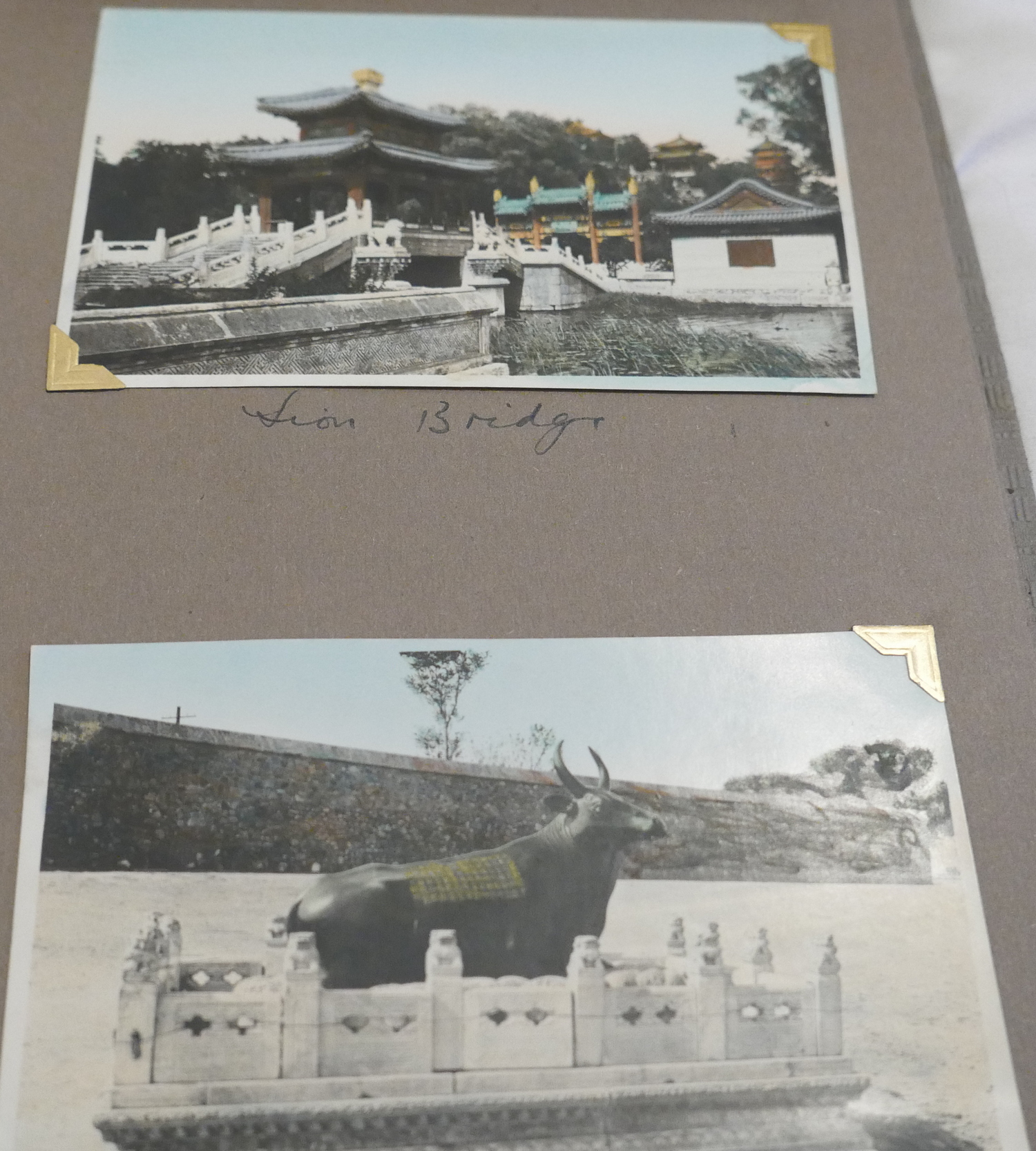 Album of 24 Photographs of the Summer Palace Bejing c1930 by Mei Li Photographer - Image 11 of 13