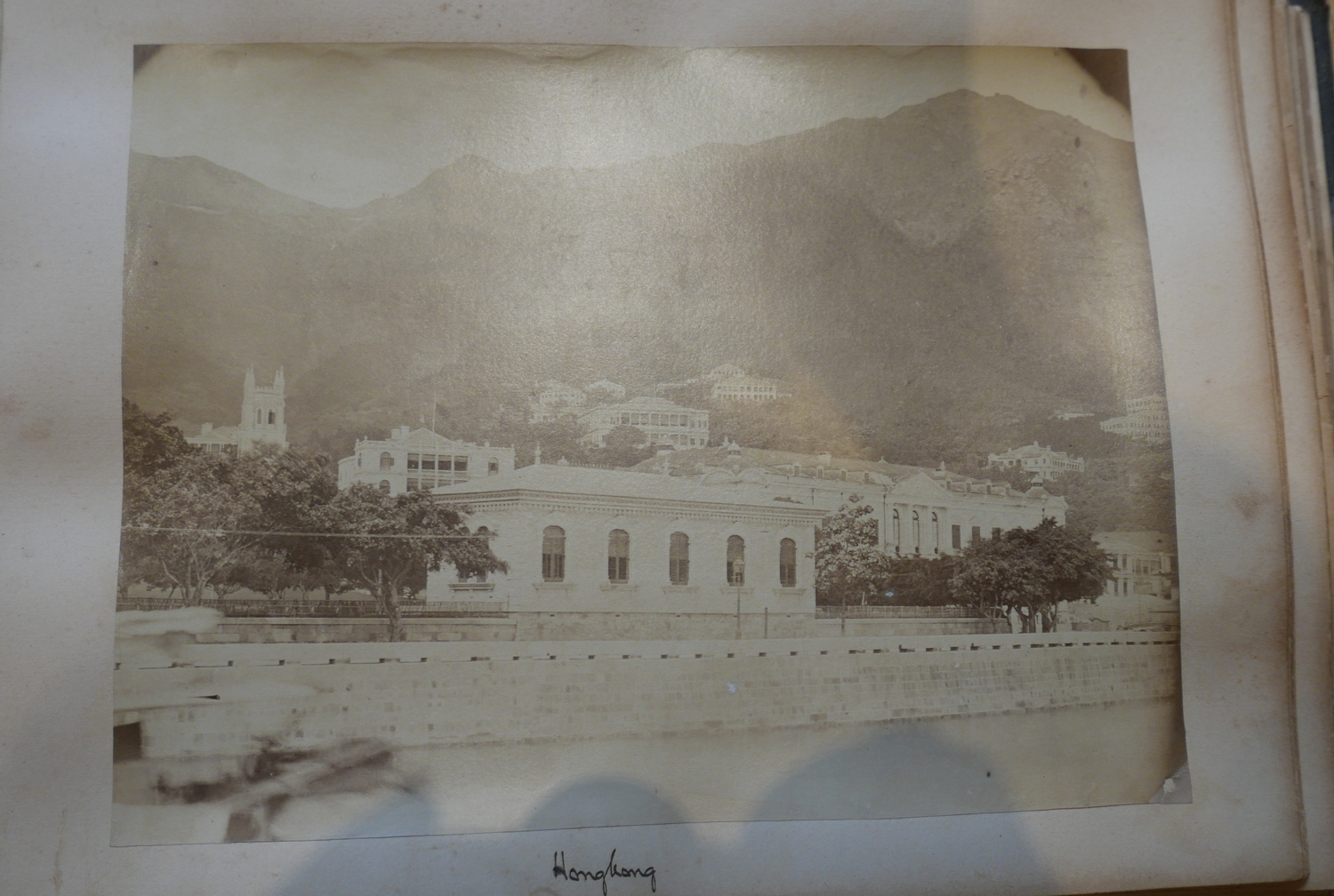 Antique Album of c1880-1900 Albumen Prints of Hong Kong and Singapore. - Image 11 of 25