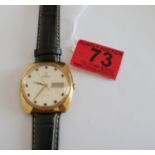 Vintage Omega Automatic Gold Plated De Ville Gents Wristwatch.
