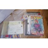 Lot of Blue Peter Competition Badge Winner-Marvel Comics-X men items.