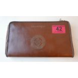 German World War Two Themed Wallet/Purse - 7 1/2" x 4 1/2".