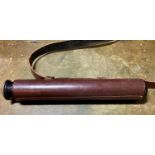 Leather Cased Gray of InvernessStalking/Hunting Telescope - extends to 60cm.