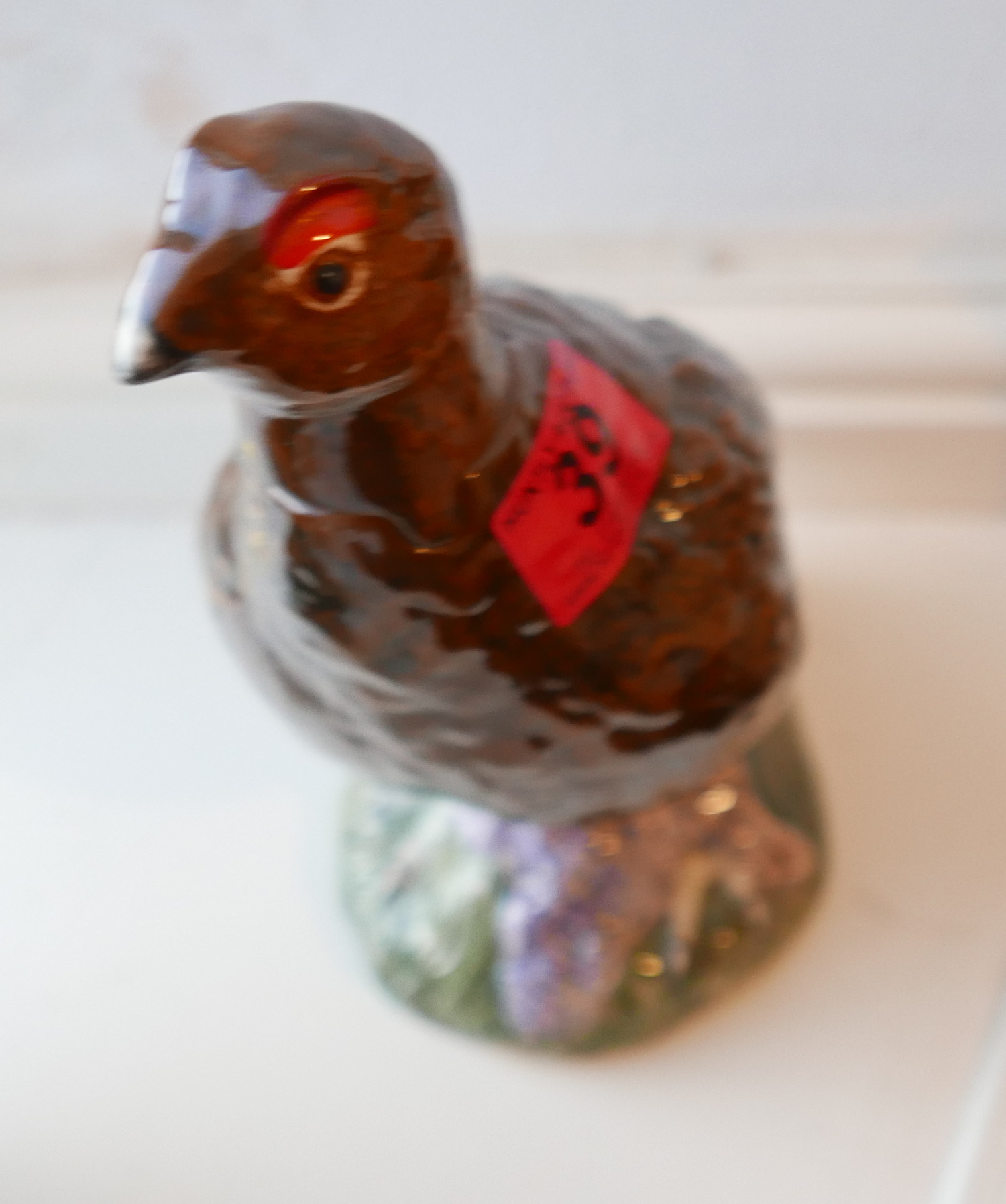 Royal Doulton Golden Eagle and Beswick Grouse Decanters Full of Whisky. - Image 5 of 8