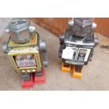 Pair of Vintage Toy Robots.