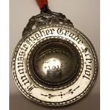 Scottish Provincial Silver Kingussie Dux Medal with makers mark Ferguson&Macbean Inverness - c1914 .