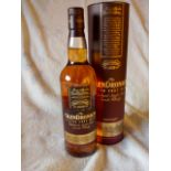 Bottle of Glendronach peated port wood Whisky 46%