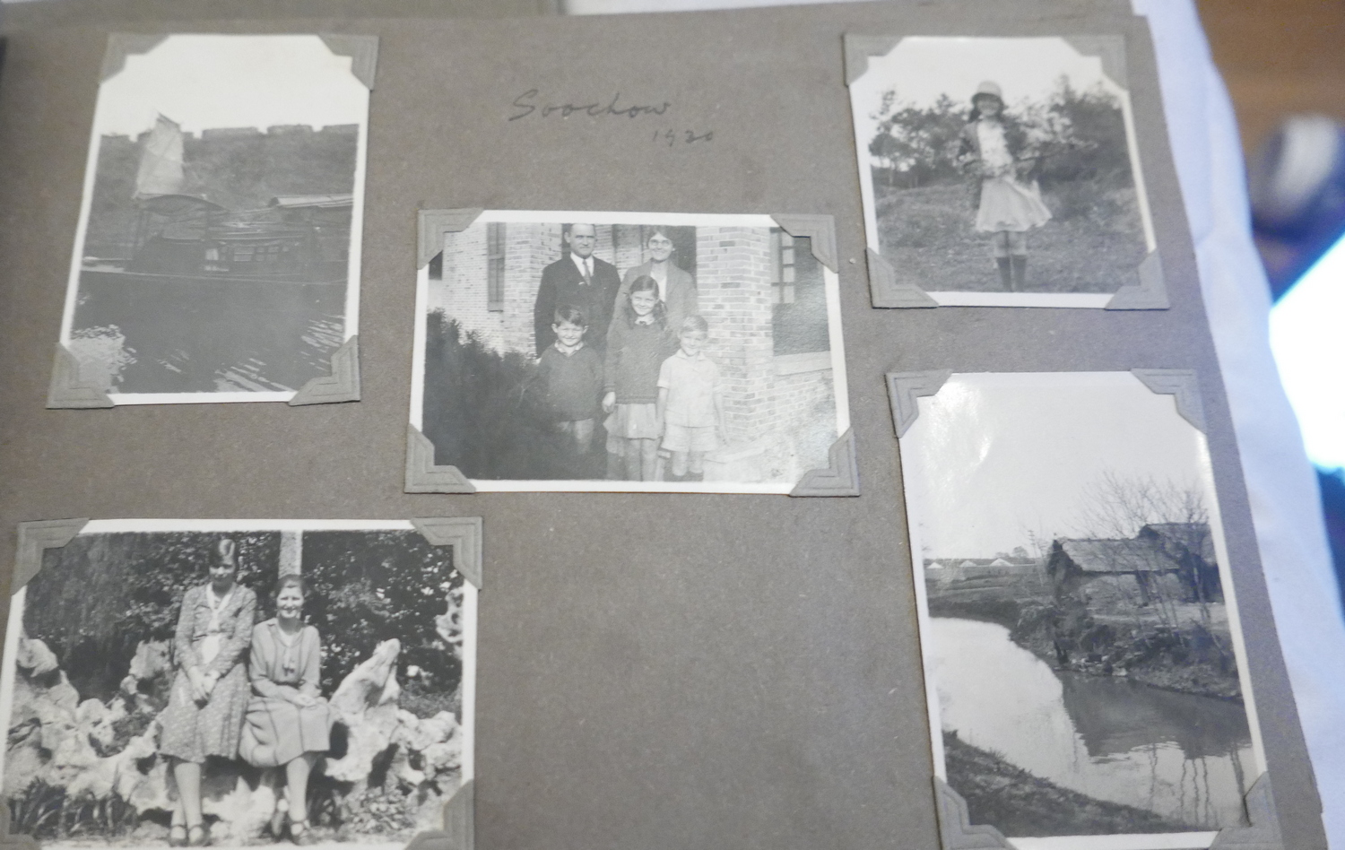 Album of Photo's of Missionary Family in China - Shangai and Soochow c1930 - approx 60 images-c1930 - Image 3 of 14