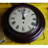 Vintage Fusee clock with 12" dial.