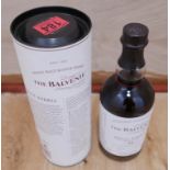 Boxed Bottle of The Balvenie Single Barrel Sherry Cask 15 year old Whisky - bottle no 516.