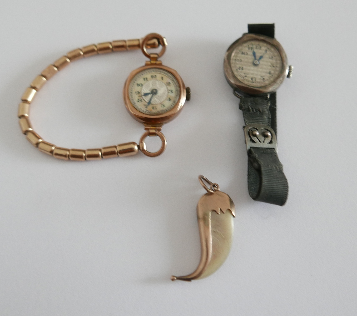 Gold Cased Watch-Silver Watch etc.