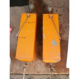 Vintage Pair of Redex Test Tanks 20" tall.