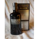 Bottle of Highland Park Full Volume Whisky 1999-2017 - 47.2%.