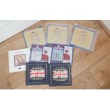 Lot of Royal Mint Brilliant Uncirculated Year dated Coin Sets (coins intact).