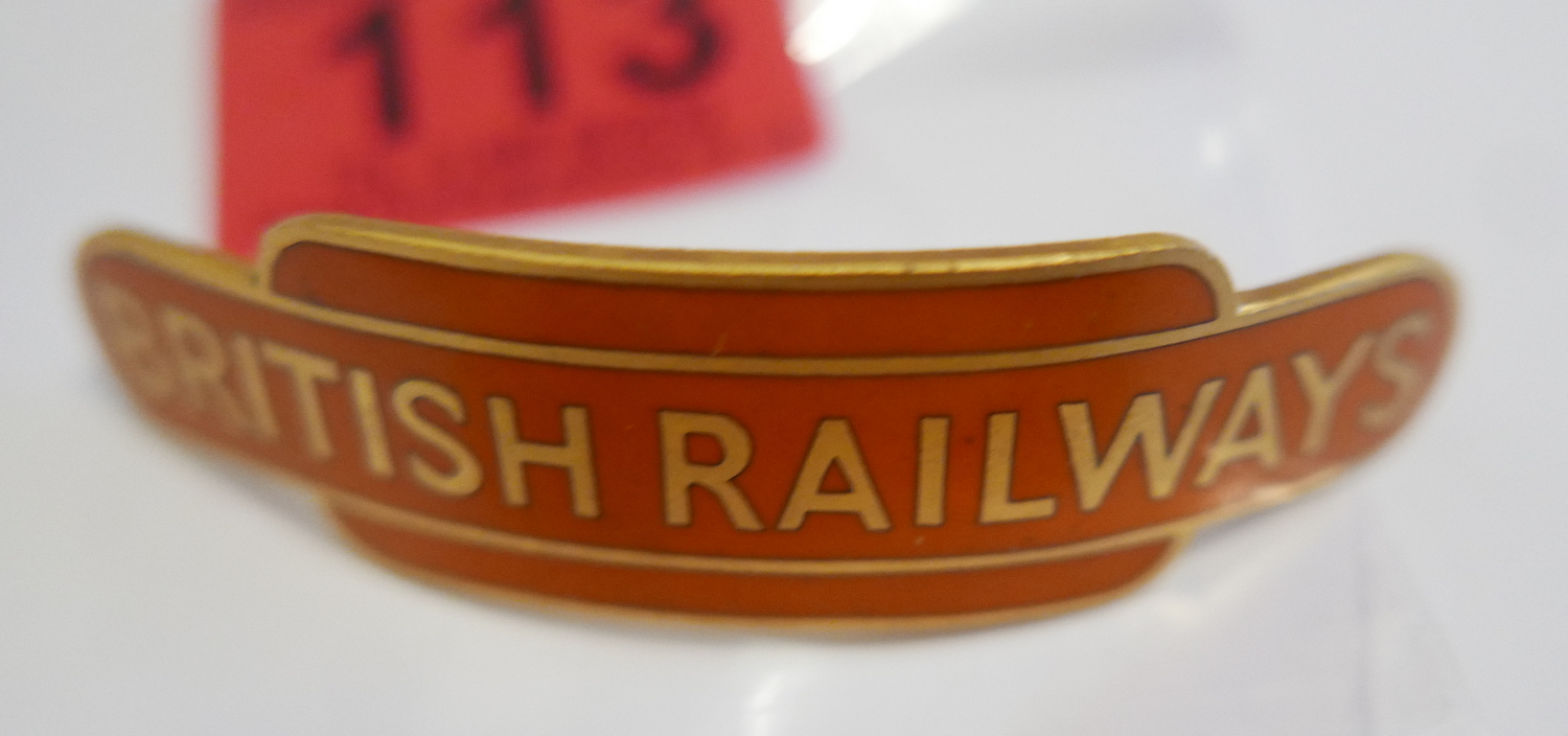 Pair of Genuine Vintage J R Gaunt British Railway Totem Badges. - Image 3 of 4