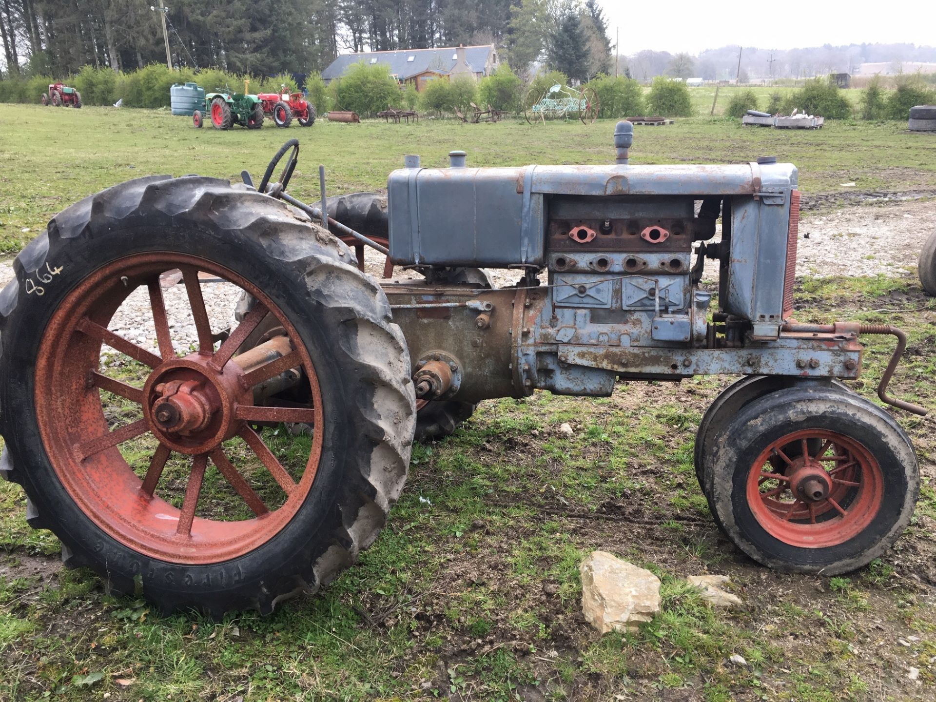 Twin City Tractor - incomplete restoration project.