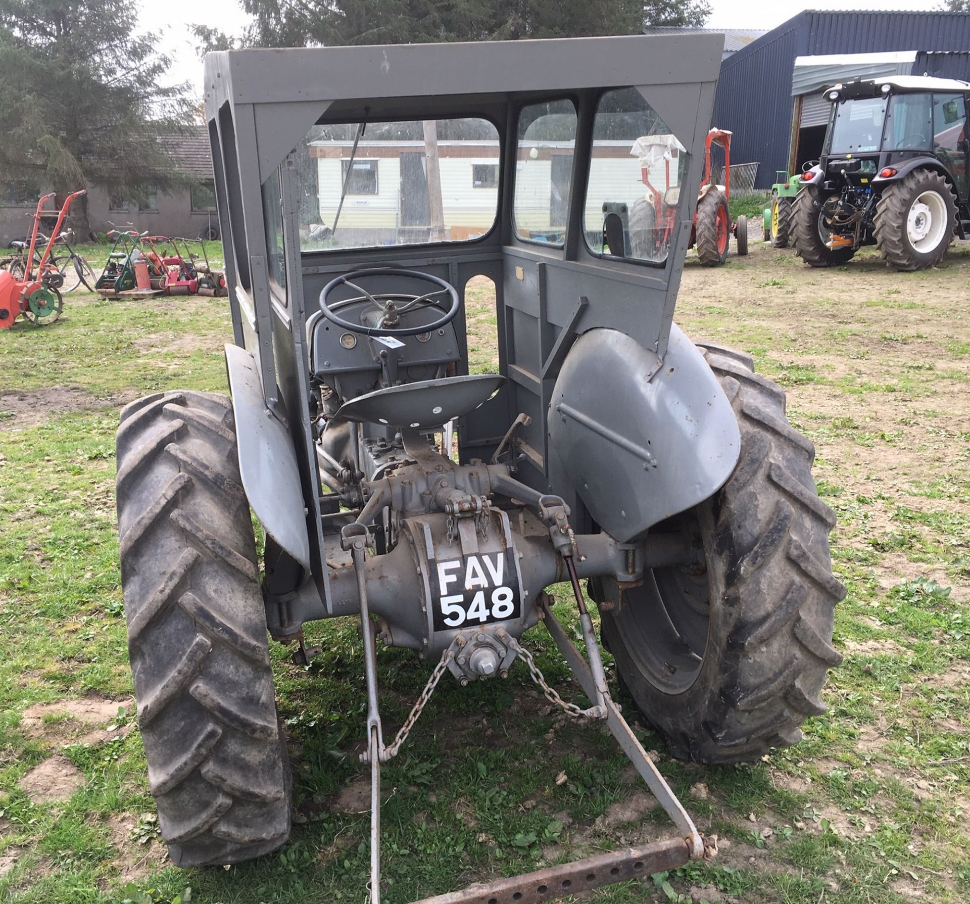 Ferguson 6 Volt Tractor with a Duncan Cab. - Image 4 of 5