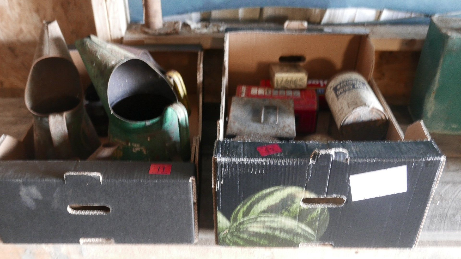 2 Box Lots of Oil Cans etc.