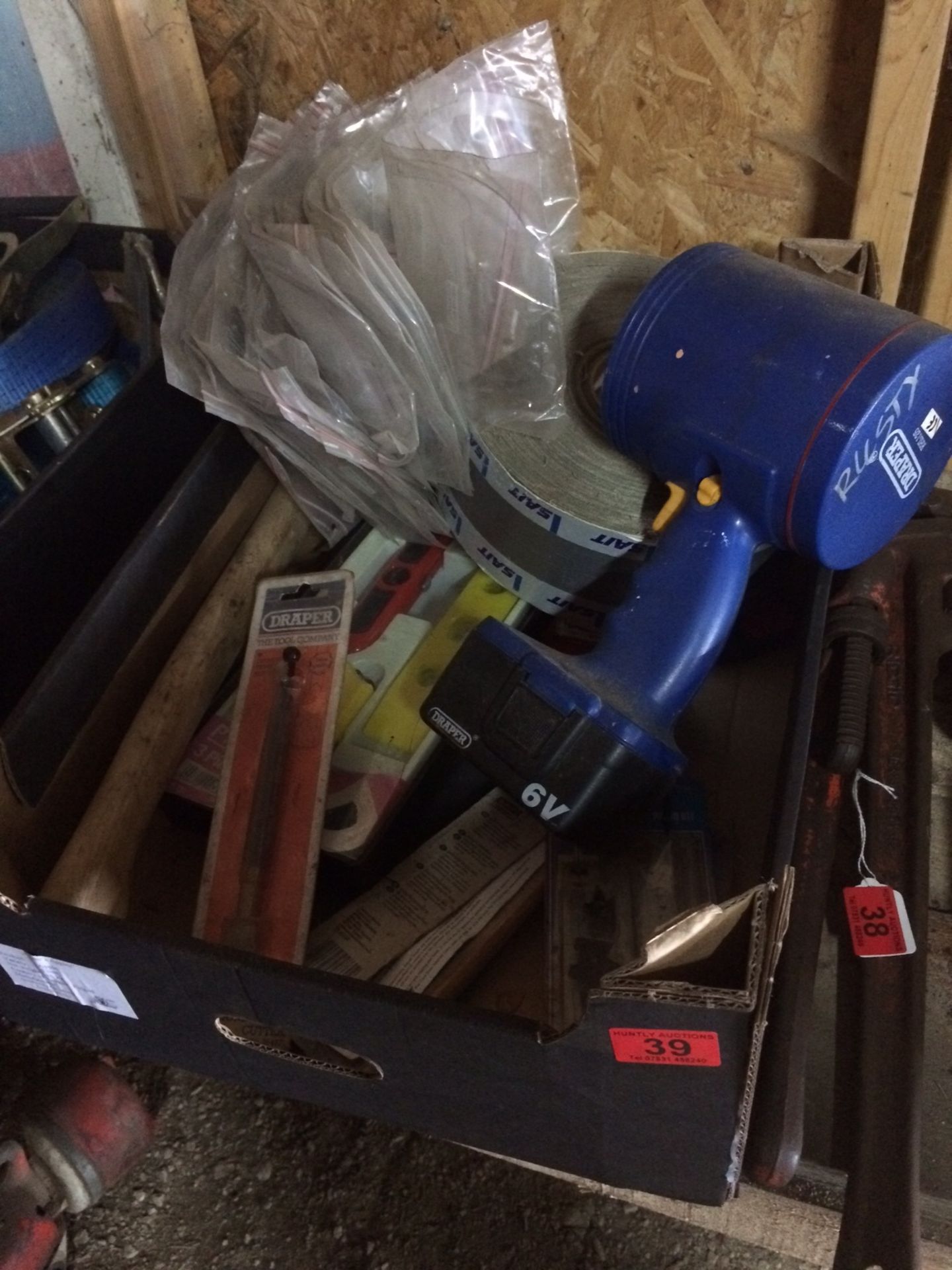 Box Lot of Tools.