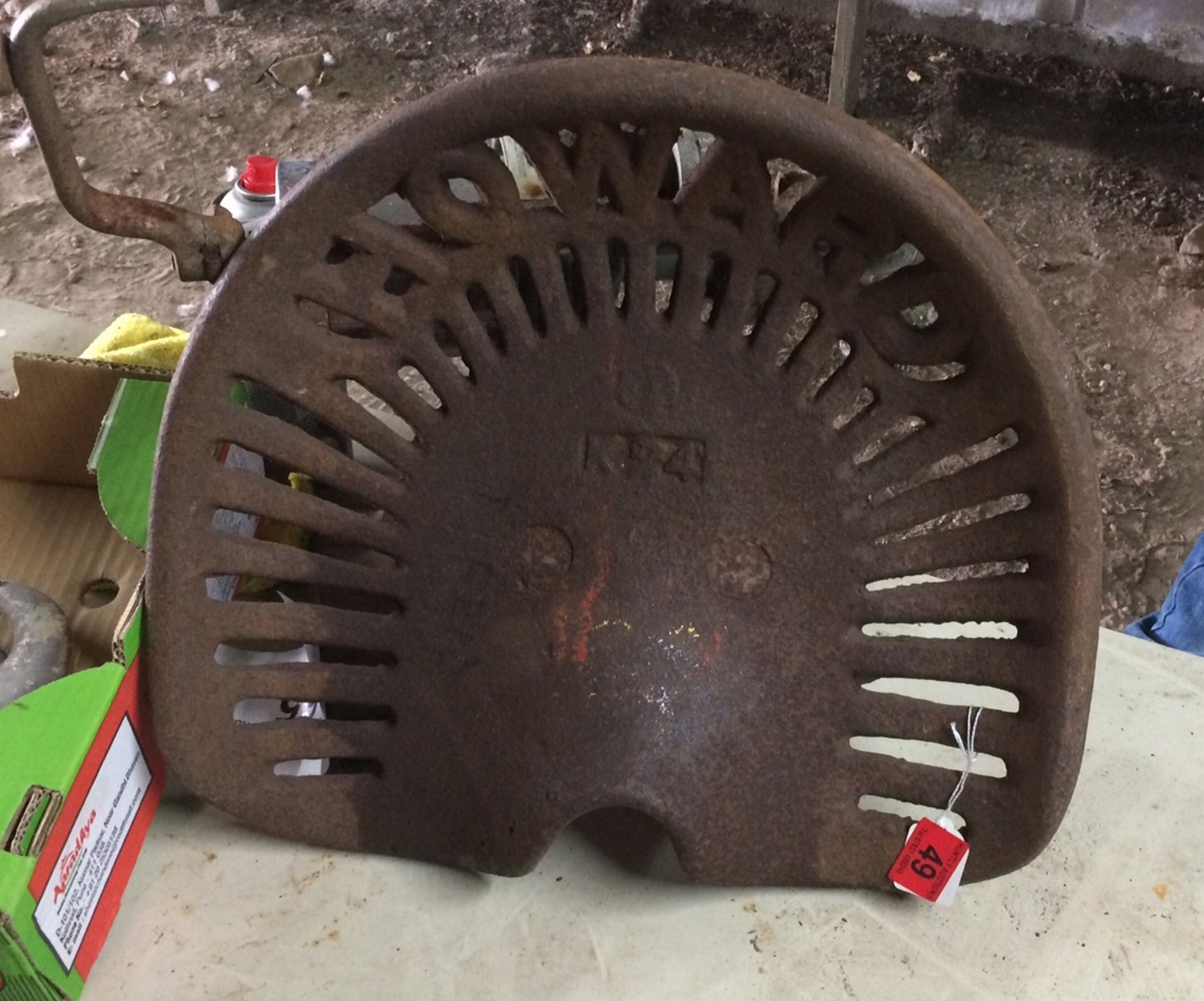 Vintage Tractor Seat.