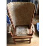 Vintage Orkney Chair - 42" tall and 26" at the widest.