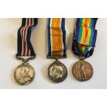 WW1 Military Medal Group to the Royal Highlanders.