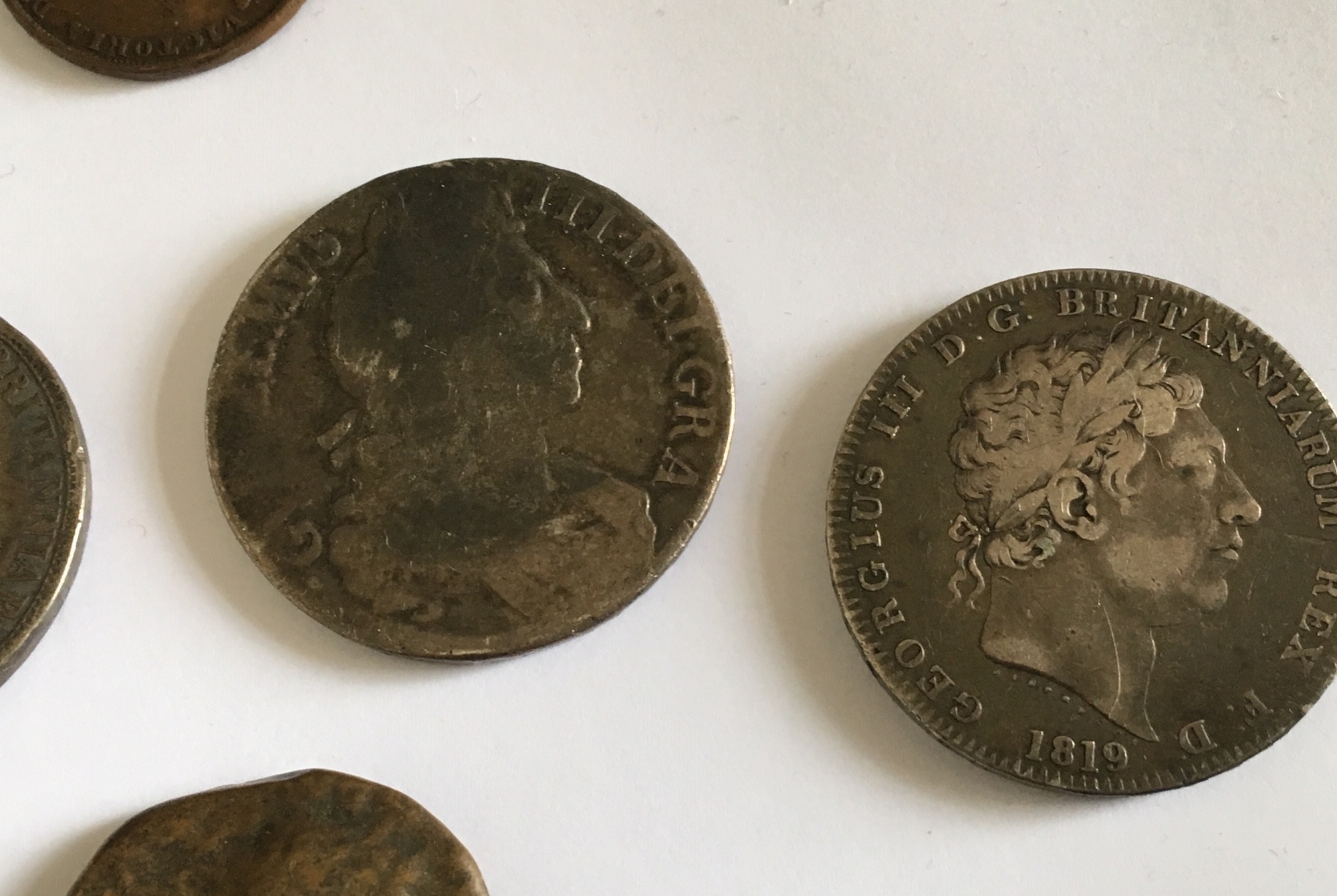 Lot of Antique Silver Coins and others. - Image 3 of 11