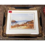 Vintage Tom Campbell signed framed Watercolour.