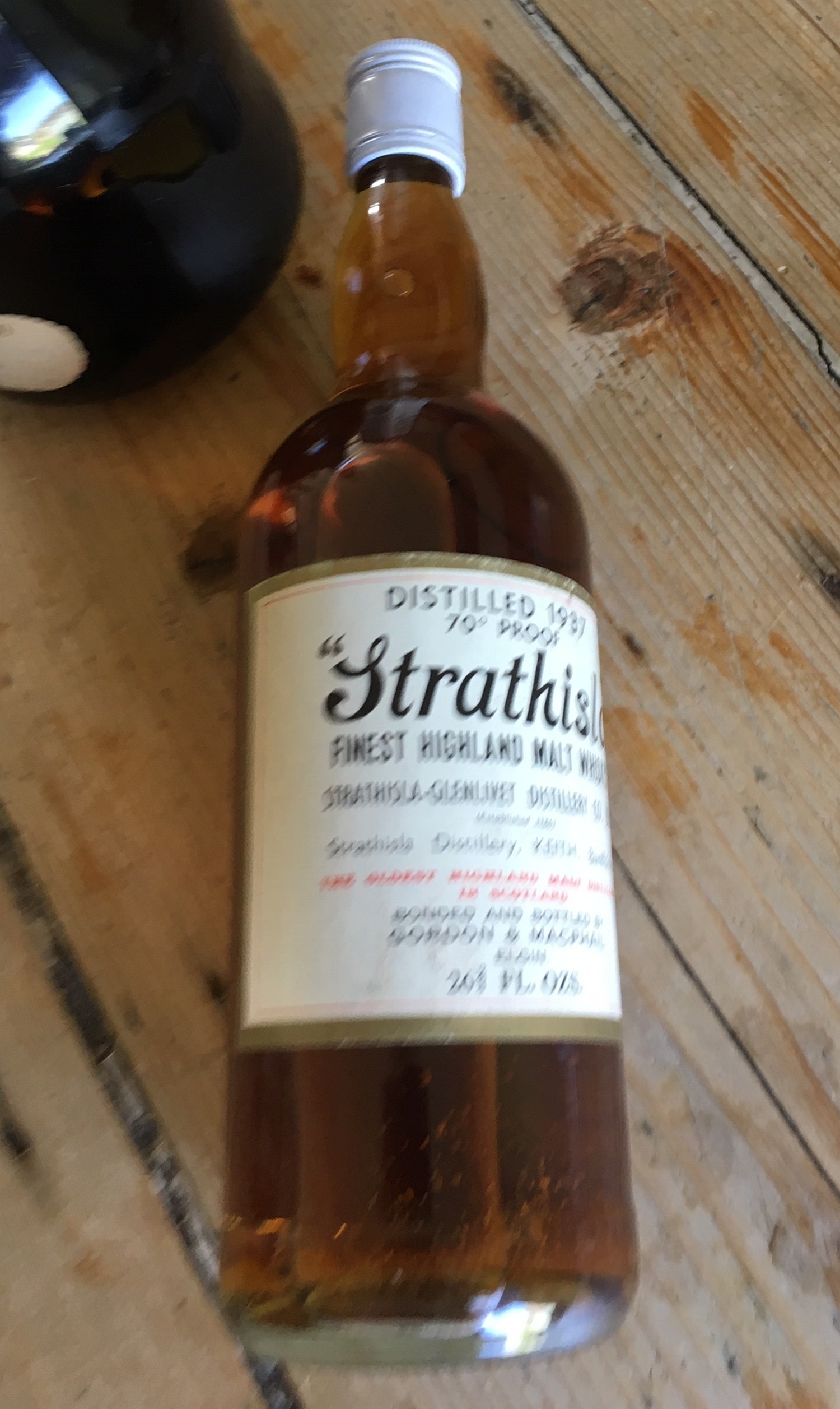 Bottle of Strathisla 1937 Finest Highland Malt Whisky. - Image 4 of 5