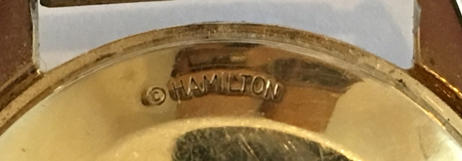 Vintage Hamilton Electric 14 karat Gold Watch - total weight 25 grams. - Image 5 of 6