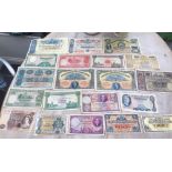 Large Lot of Mainly Vintage Scottish Banknotes £1-£20 from 1930 onwards.