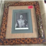 Framed Signed in Red Ink General Gordon of Khartoum Photo.