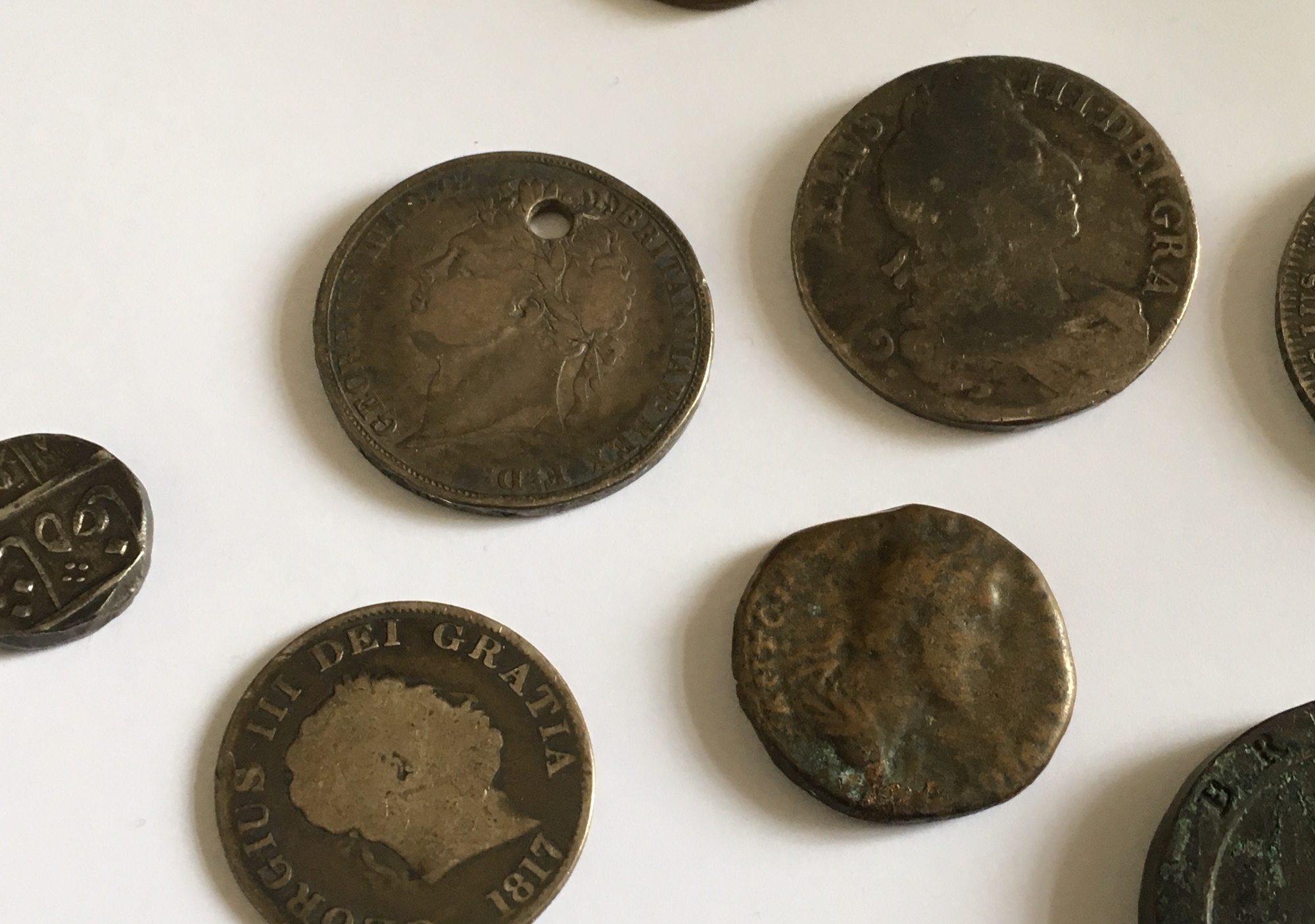 Lot of Antique Silver Coins and others. - Image 2 of 11