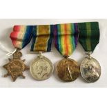 WW1 Trio and Long Service Medal to the Fife&Forfar Yeomanry.