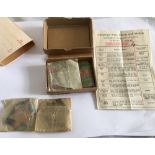 Lot of 4 World War Two Medals in original box.