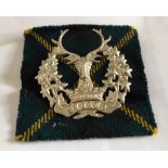 Gordon Highlanders Cap Badge.