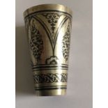 Russian Silver Vodka Cup - 57mm tall.