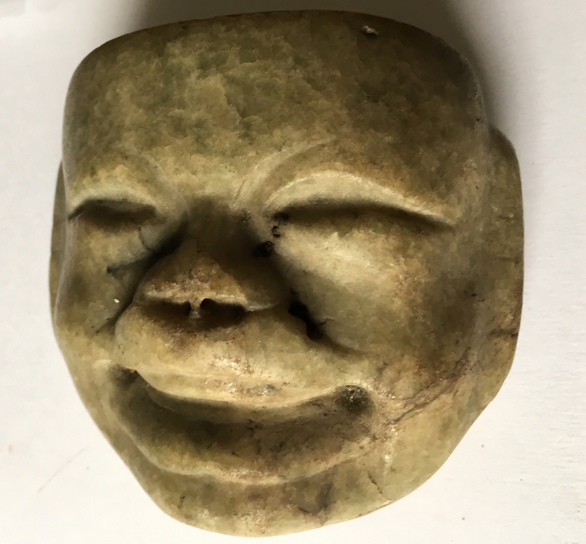 Oriental Stone Mask - 80mm x 75mm. - Image 5 of 5